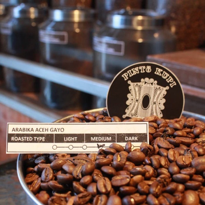 

r0eree Kopi Arabika Aceh Gayo @100 Gram - Biji Sangrai Ds20X11