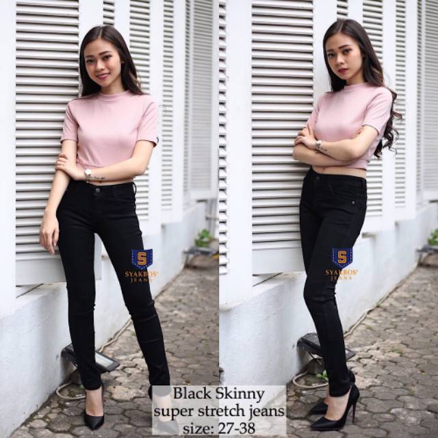 Celana Jeans Cewek/Wanita Skinny Pensil Bagus Murah Mantap Stretch Skinny