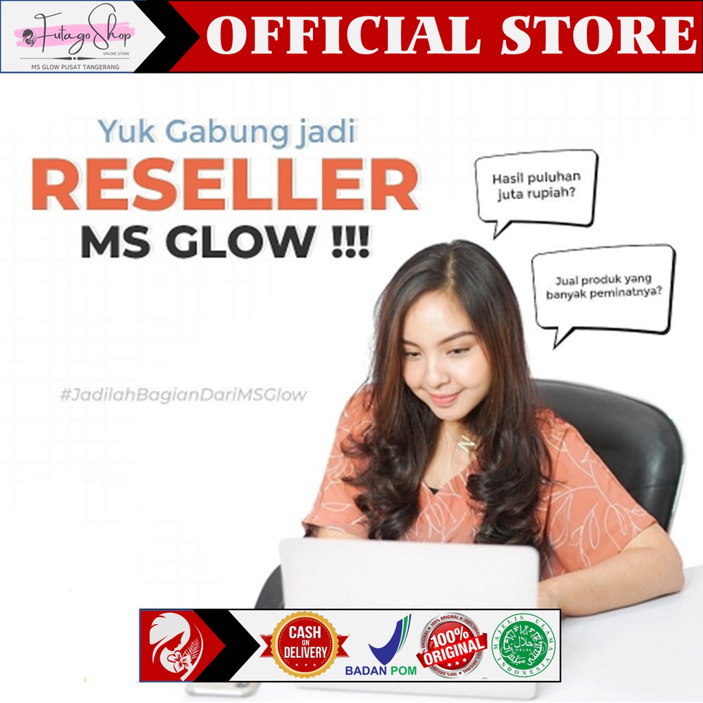 JOIN RESELLER RESMI MS GLOW BEAUTY // MS GLOW FOR MEN