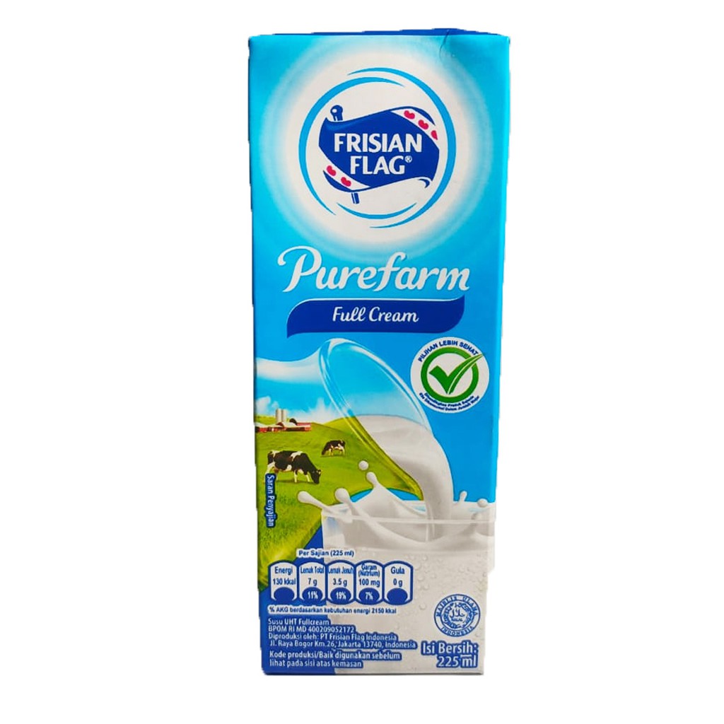 

FRISIAN FLAG PUREFARM FULL CREAM 225ML