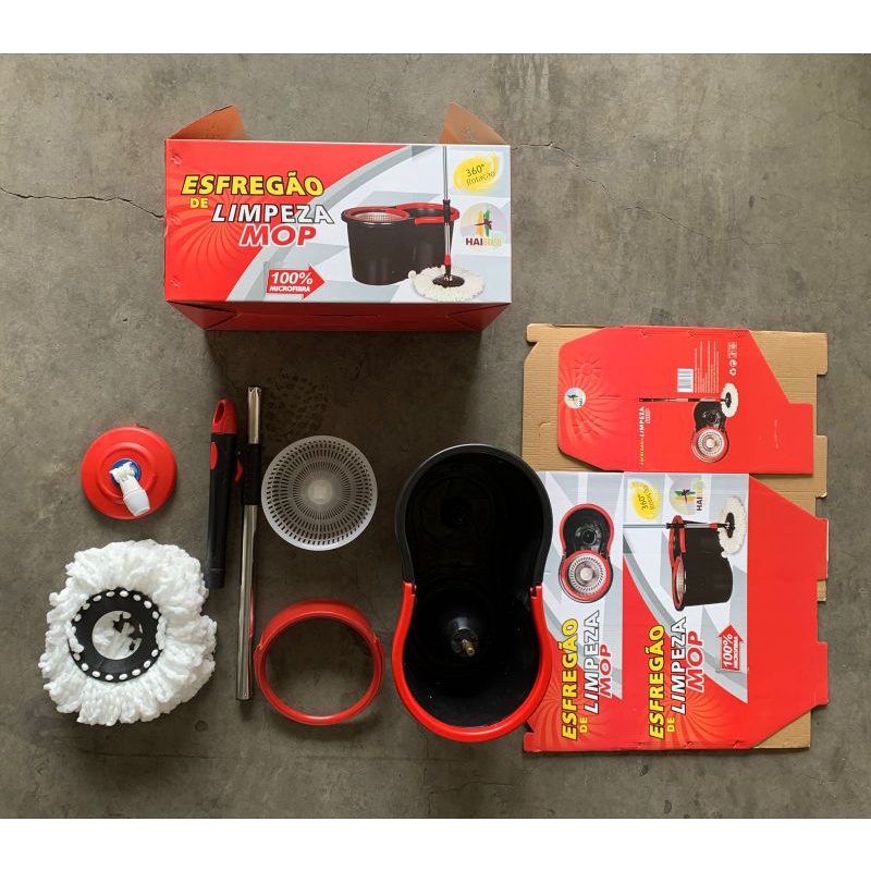 MAGIC MOP / SPIN MOP / ROTARY MOP Alat Pel Stainless