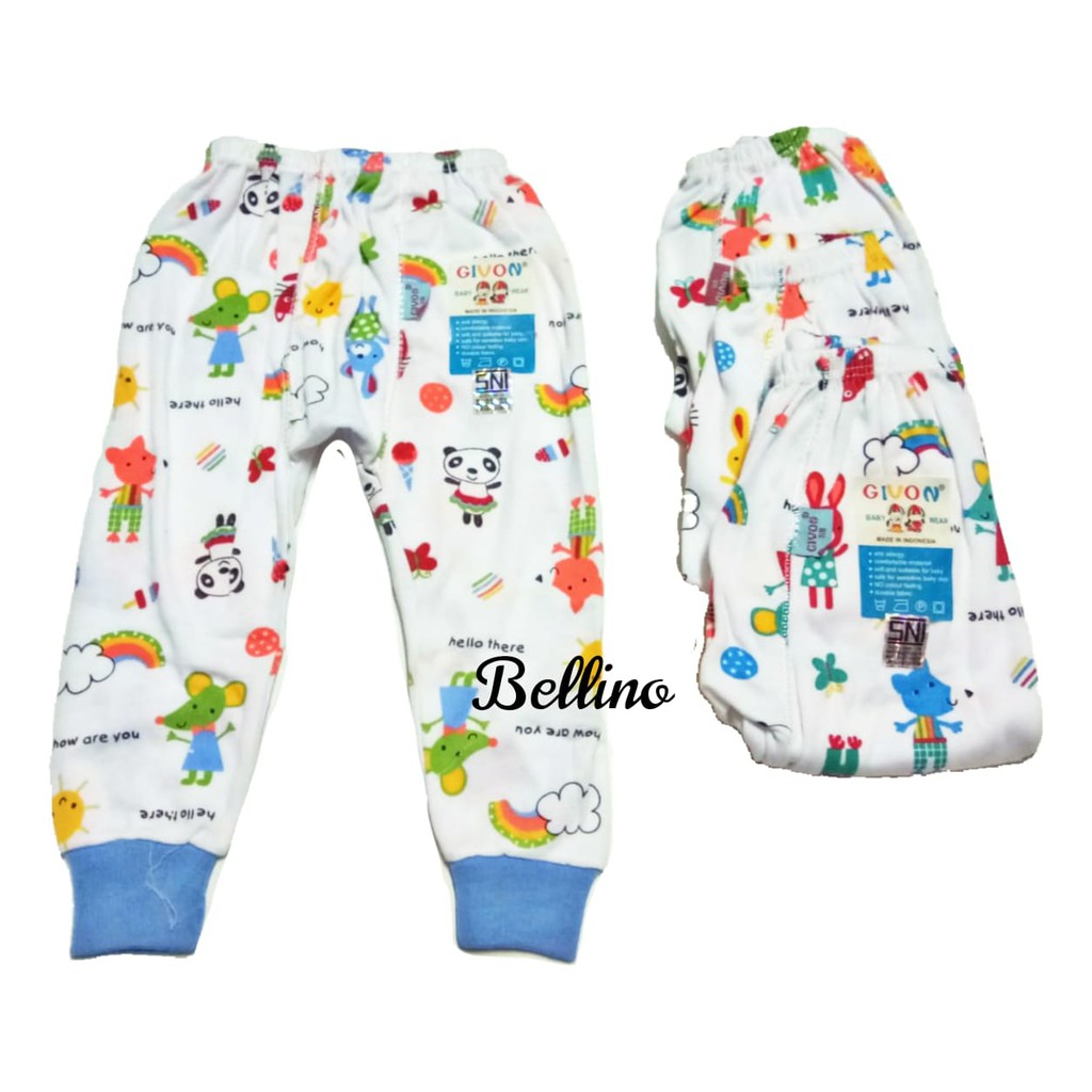 Celana Panjang Bayi Motif Lucu New Born 0-12bulan SNI Premium Celana Bayi Baru Lahir Baby Gift Kado