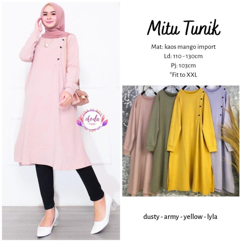 BAJU TUNIK KAOS IMPORT