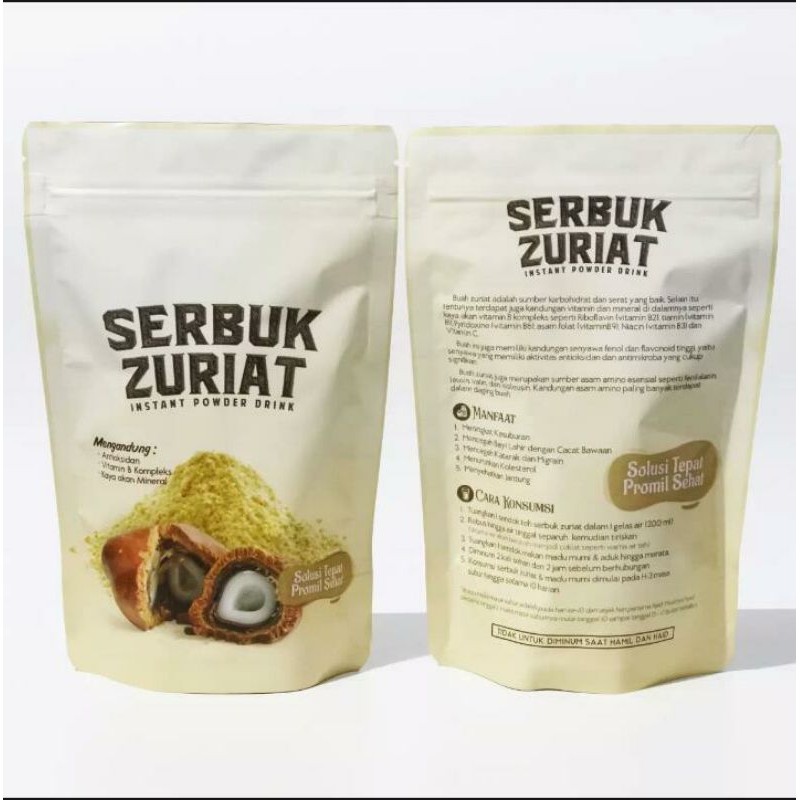 

Serbuk Zuriat Instan Powder Drink/Bubuk Zuriat 250 gr