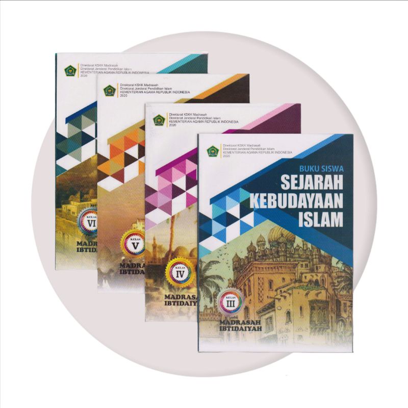 Jual BUKU SISWA SEJARAH KEBUDAYAAN ISLAM MI KELAS 1,2,3,4,5,6 Kemenag ...