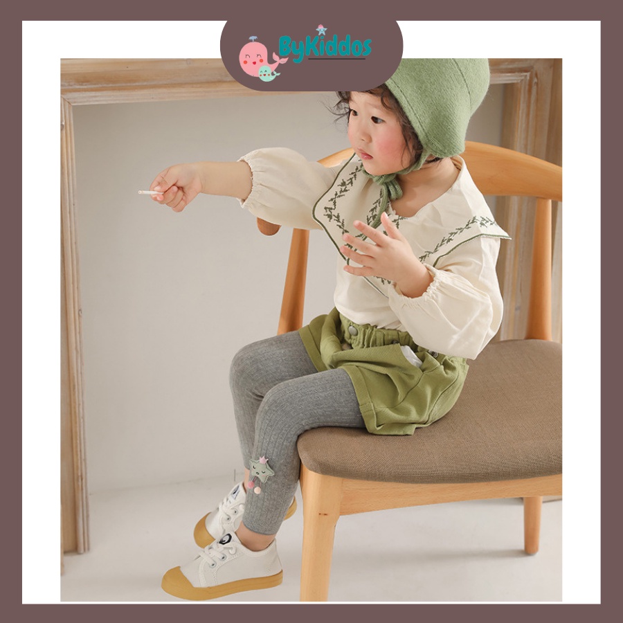 ByKiddos -  Legging Anak Perempuan Import Premium / Leging Bayi Import Motif Kucing