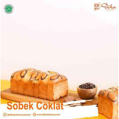 Roti Sobek Coklat Dika Bakery