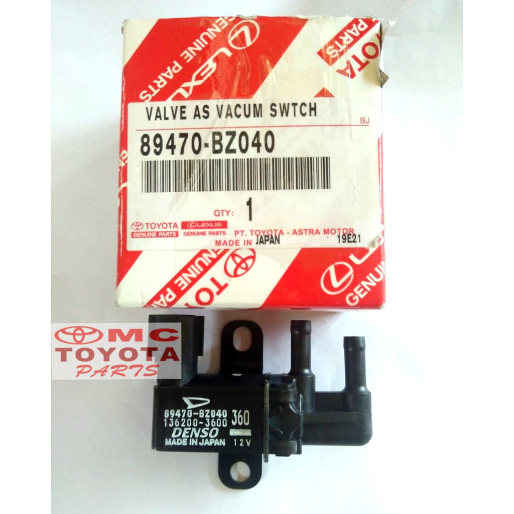 Valve Assy Vacum / Vacuum Switching Agya Ayla 89470-BZ040