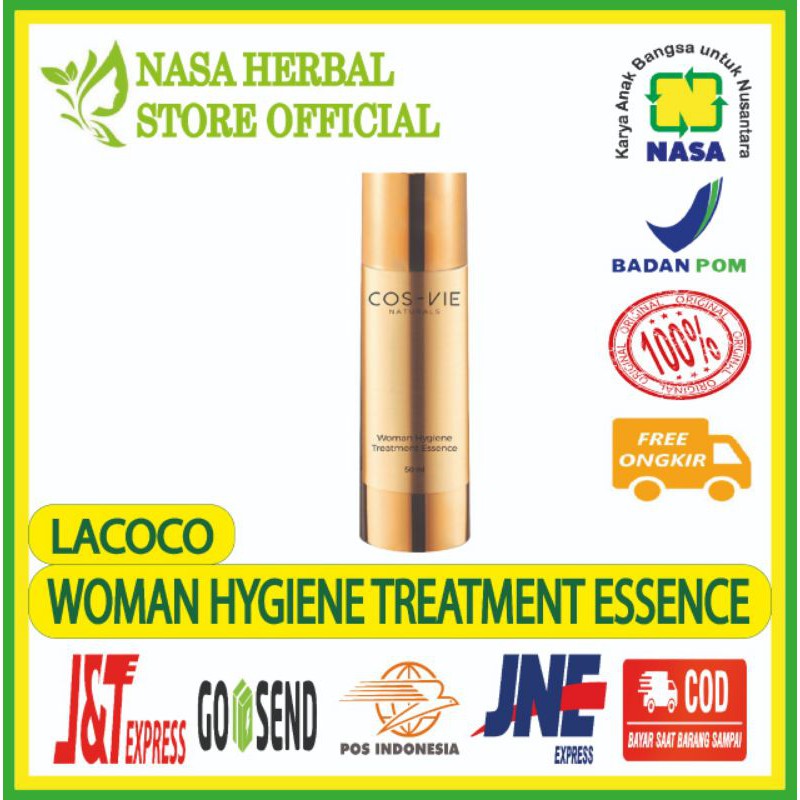 Lacoco Woman Hygiene Treatment Essence Lacoco en Nature untuk Membersihkan Bakteri area Miss-V