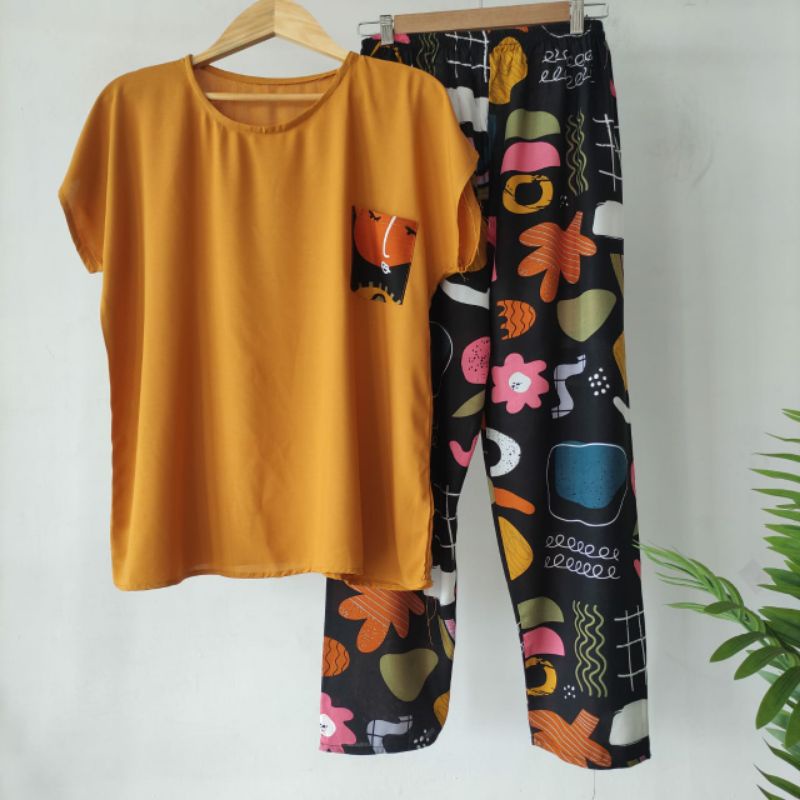 SETELAN JUMBO | JUMBO |PIYAMA JUMBO | BAJU TIDUR JUMBO | HOMEWEAR