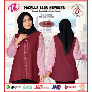 ATASAN MUSLIMAH  BLOUSE  TANGAN PANJANG BAJU  ATASAN 