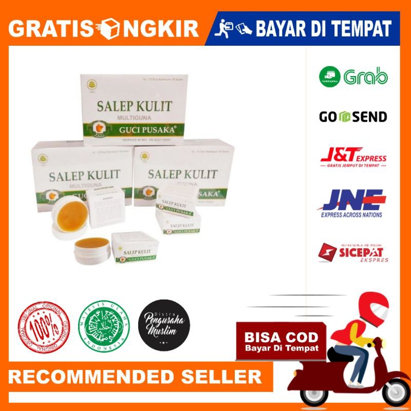 SALEP KULIT MULTIGUNA GUCI PUSAKA ASLI 100%