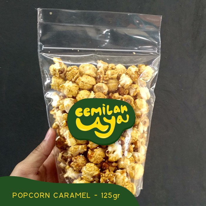 

Popcorn Caramel/Original 125gr - Cemilan Aya