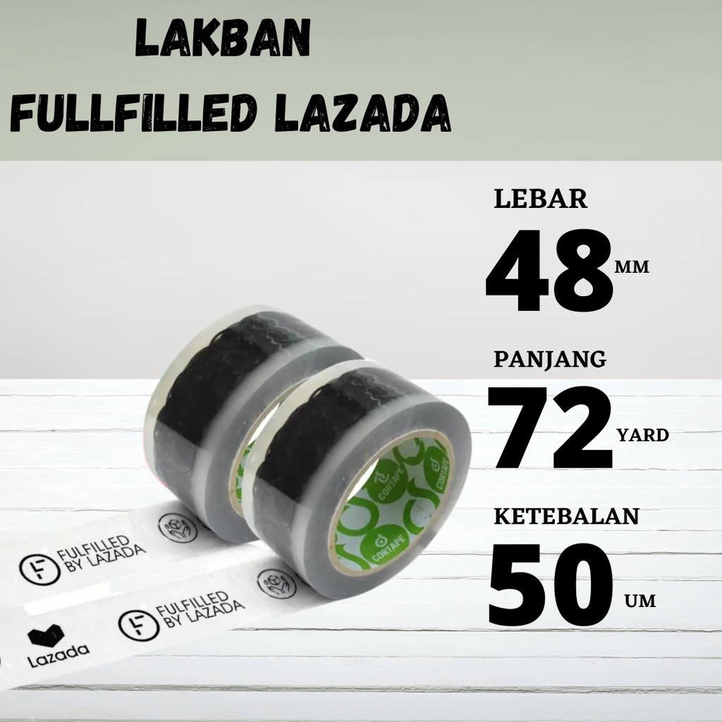 

LAKBAN LZADA FULFILLED CORTAPE BENING 48MM 72YARD 50UM