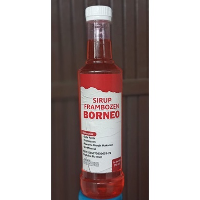 

Sirup Frambozen Satrup Khas Banjar Borneo 350ml