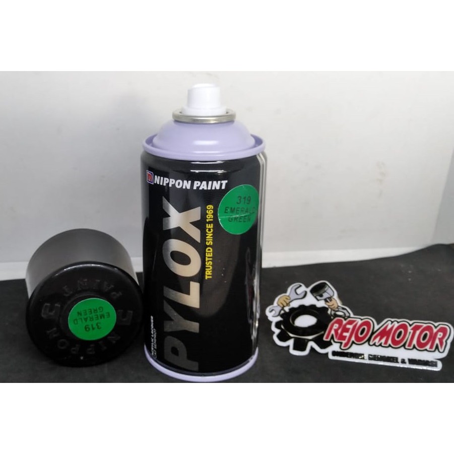 

PILOX/PYLOX /SOLID COLOURS & METALLIC COLOURS/ 319 EMERALD GREEN / ANTI BAKAR ORIGINAL NIPPON