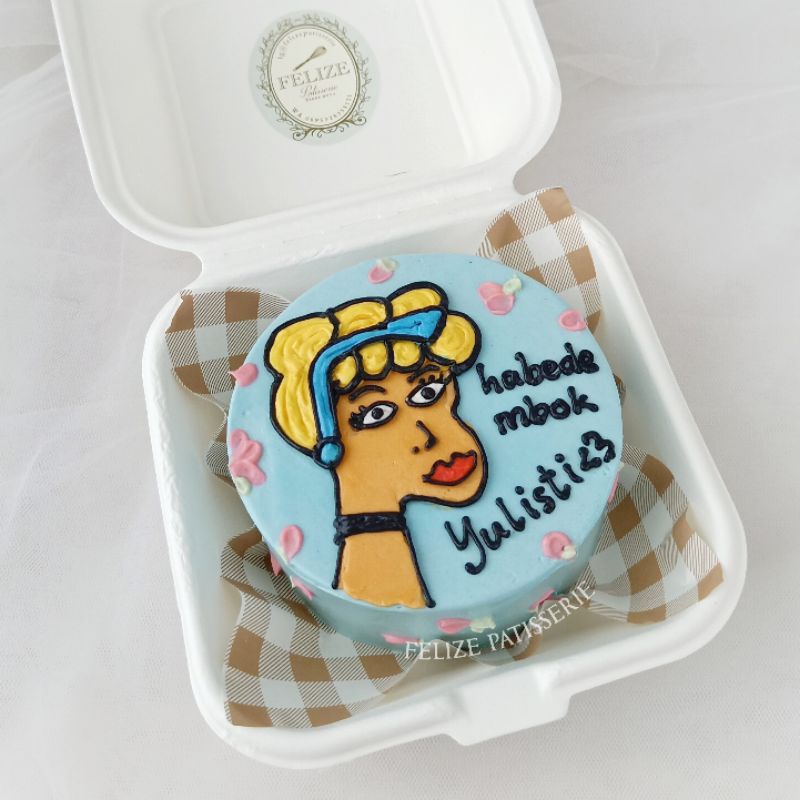 

Korean Bento Ugly Viral Cake Kue Ulang Tahun