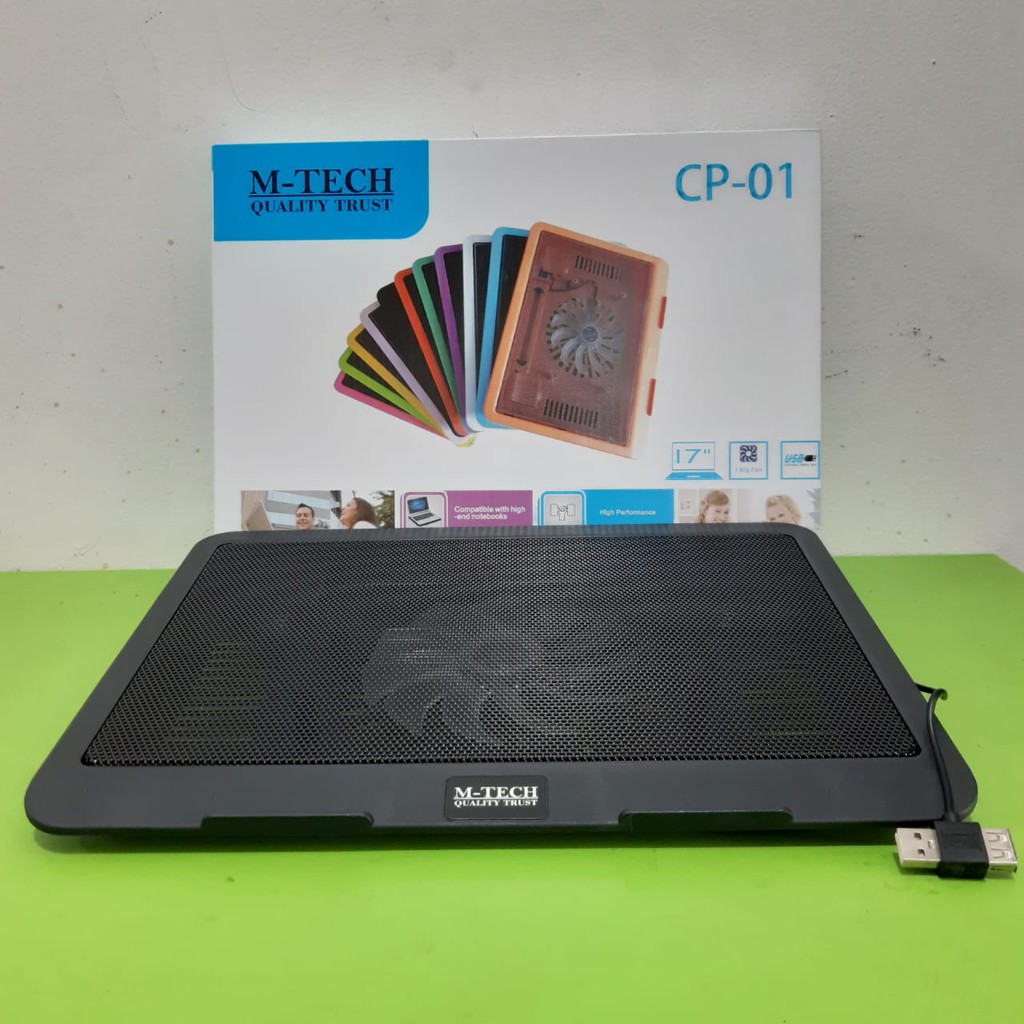 Notebook Cooling Pad Fan M-Tech CP-01