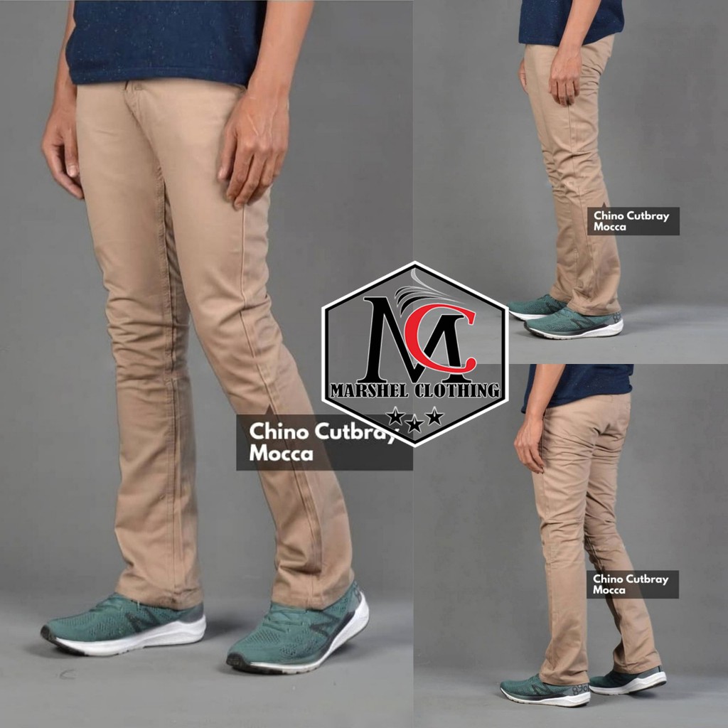 RCL - Cubray Chino Panjang Pria / Celana Model Cutbray [ BISA COD ] / Celana Panjang Pria Cutbray Chino Semi Cutbray Cowok Cowo Pria Laki Laki Dewasa Original ORLEN DENIM