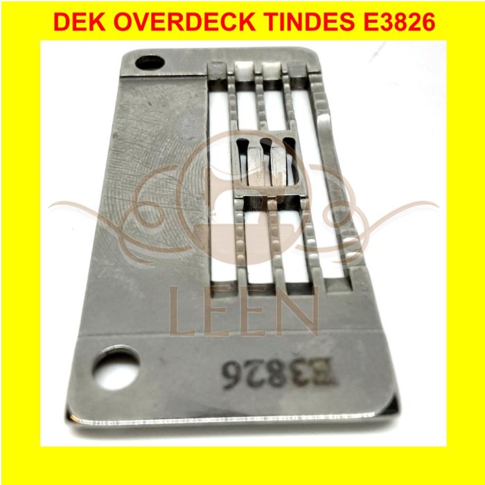 Dek Plat Piringan Overdeck / Kam Tindes E3826 Mesin Jahit Siruba LEEN