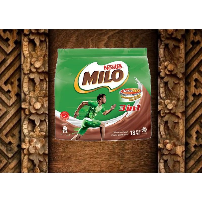 

Milo Malaysia 3 in 1 SASET isi 18