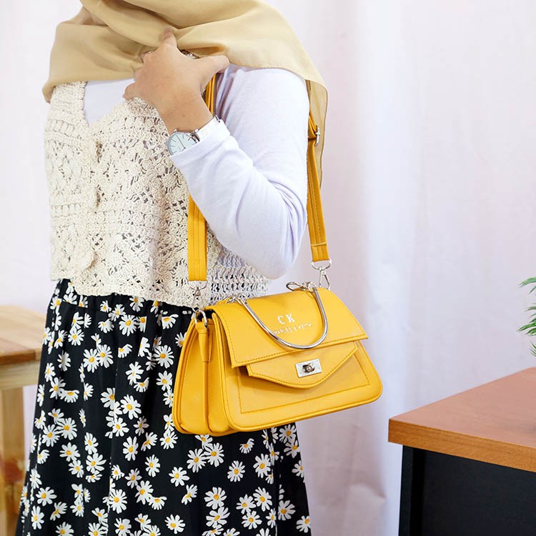 Tas Slempang Jinjing Wanita Besi Amorea Tas wanita mewah Kekinian Tas fashion ootd