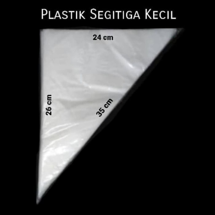 

KUE-PENGHIAS-ALAT- PLASTIK SEGITIGA / PIPING BAG -ALAT-PENGHIAS-KUE.