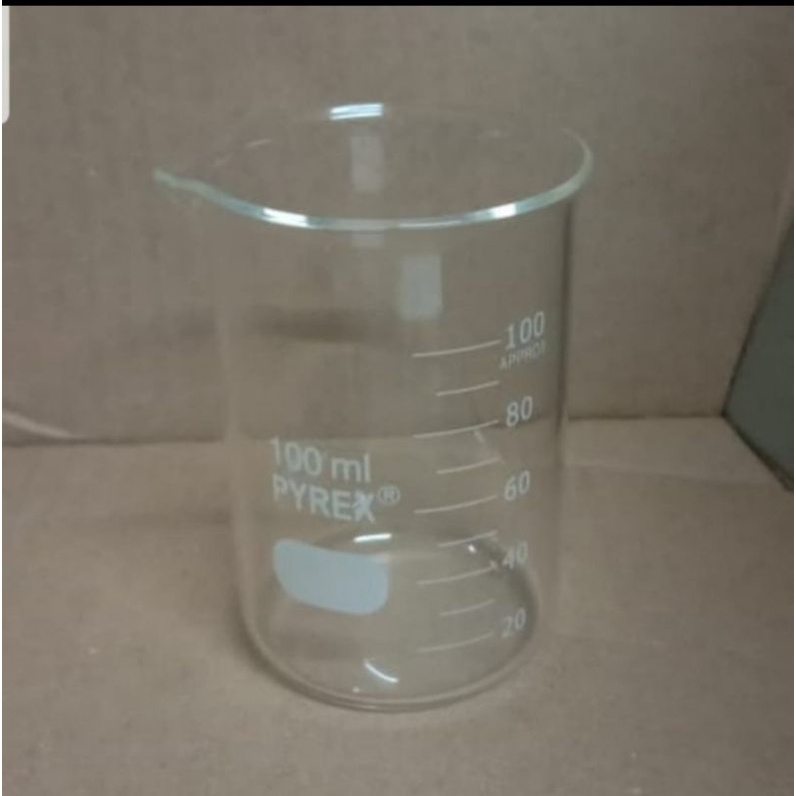 Beaker glass 100ml PYREX
