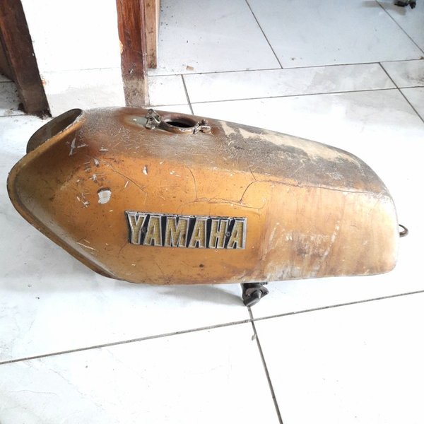 Tangki tangki bensin bbm yamaha rx 100 original