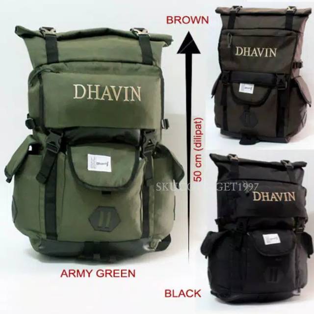 Tas Ransel Dhavin Camping