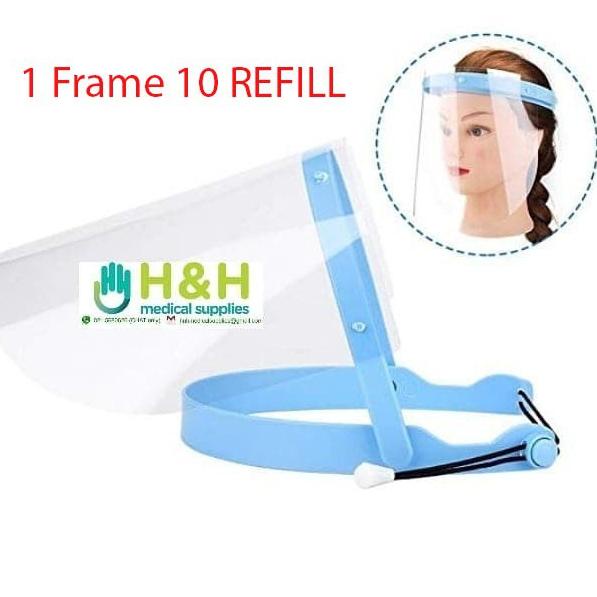 Hot Sale - Face Shield / Dental Protective Mask / Masker Pelindung Wajah / Face shield Pelindung waj