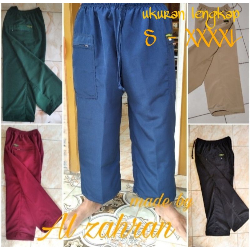 celana pangsi komprang sirwal dewasa size S - XXXXL COD