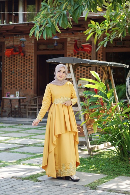 Garbera Dress Cantik Untuk Pesta dan Kondangan Mewah Elegan