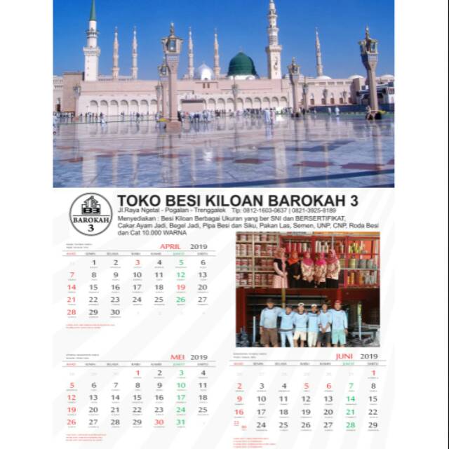 

Kalender 3bulanan ( 4lbr )