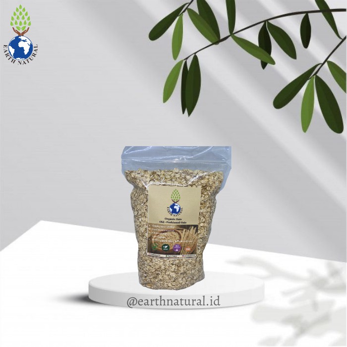 

Earth Natural Organic Old-Fashioned Rolled Oats 1kg/Organic Rolled Oats 1kg