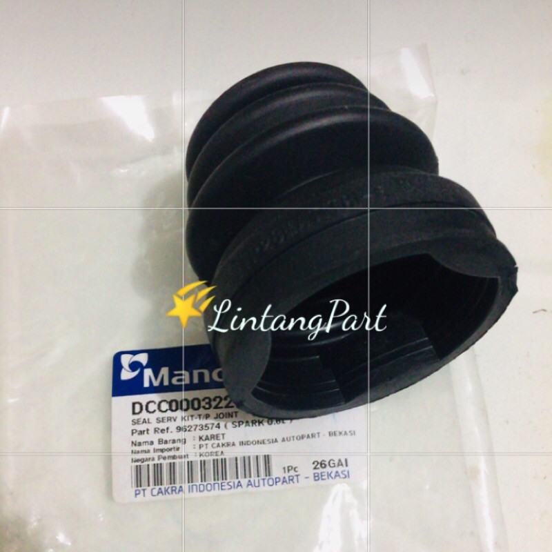 Boot As Joint/Kokel Dalam Chevrolet Spark 800cc Mando