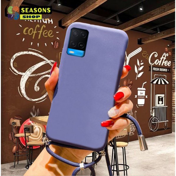 [CT2] Softcase Tali Rope Lanyard For OPPO Reno 5 Reno 4F A12 A3S A15s