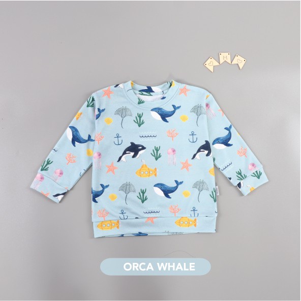 MOOI Printed Sweater Anak