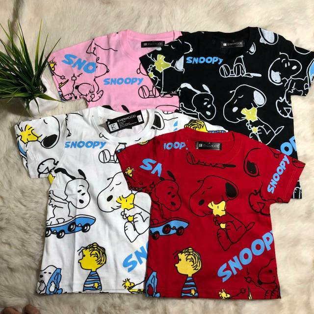 Kaos anak. Scoopy