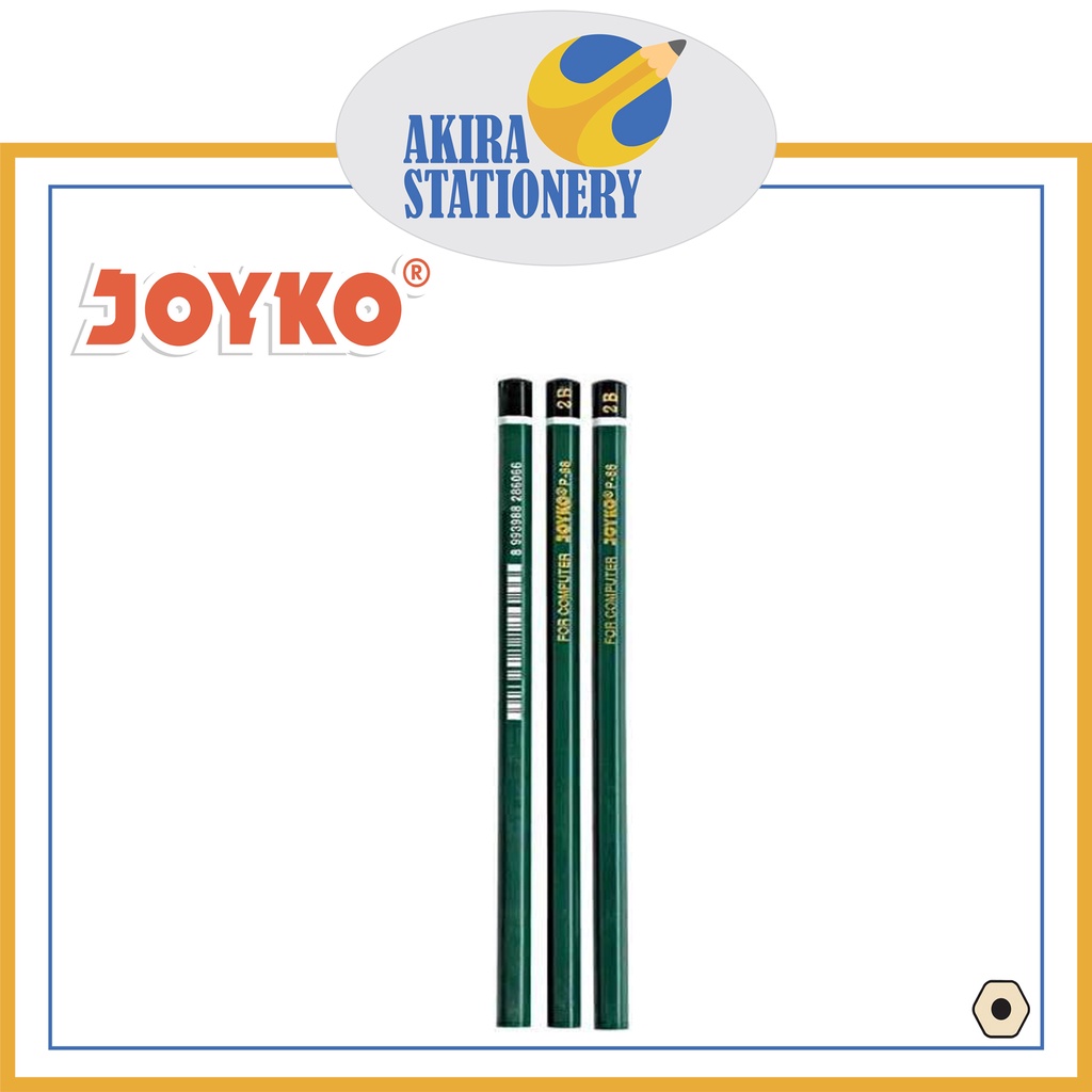 

PENCIL JOYKO 2B P-88 / PENSIL 2B P 88 JOYKO 1 PCS