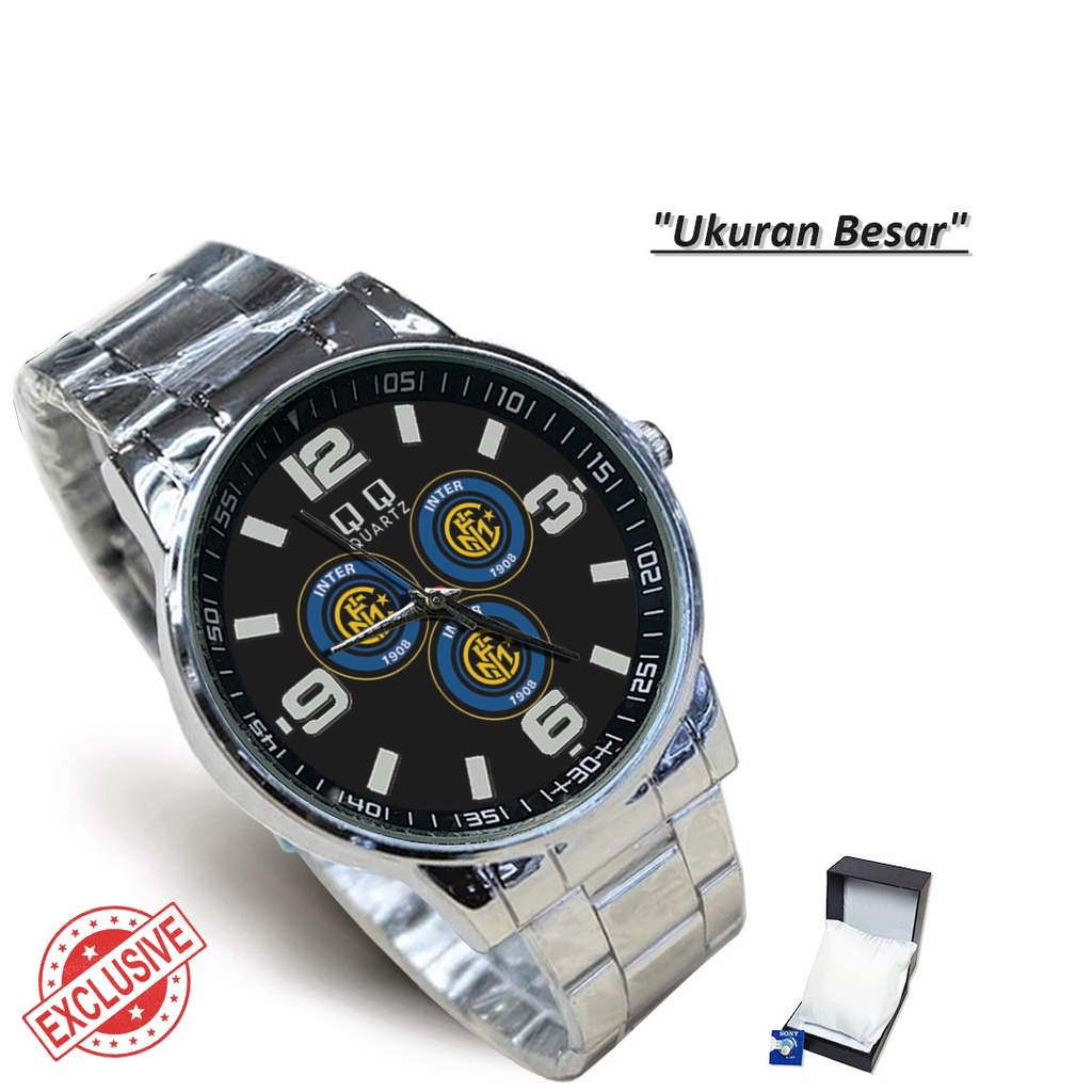 Jam Tangan Rantai Couple INTER - 1 (Keren)