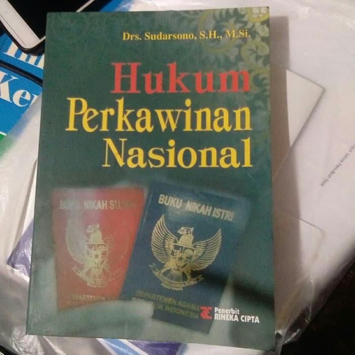 

BUKU HUKUM PERKAWINAN NASIONAL DRS SUDARSONO SH