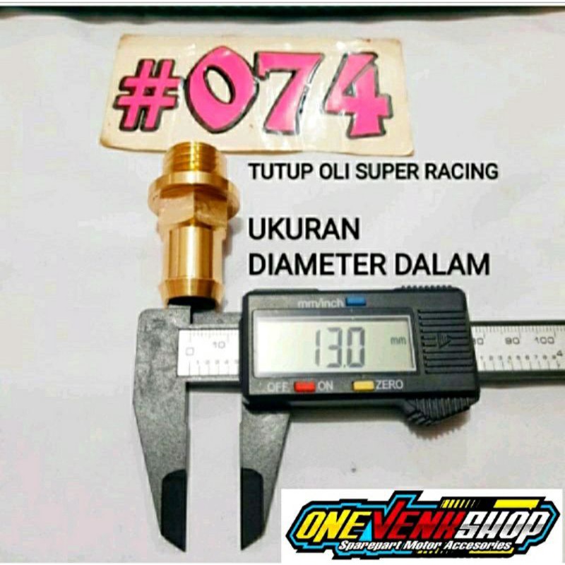 TUTUP OLI HAWA SELANG HAWA RACING TYPE KOMPETISI