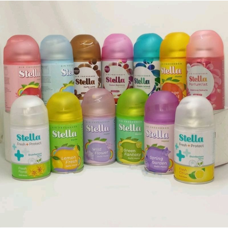 STELLA REFILL MATIC 225ML PENGHARUM RUANGAN OTOMATIS REFILL