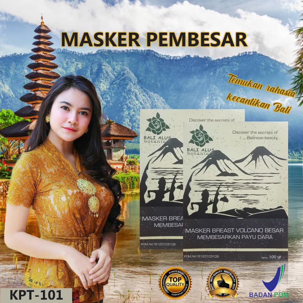 BALI ALUS Masker Payudara masker pengencang masker pembesar payudara masker alami wangi rempah perawatan payudara alami