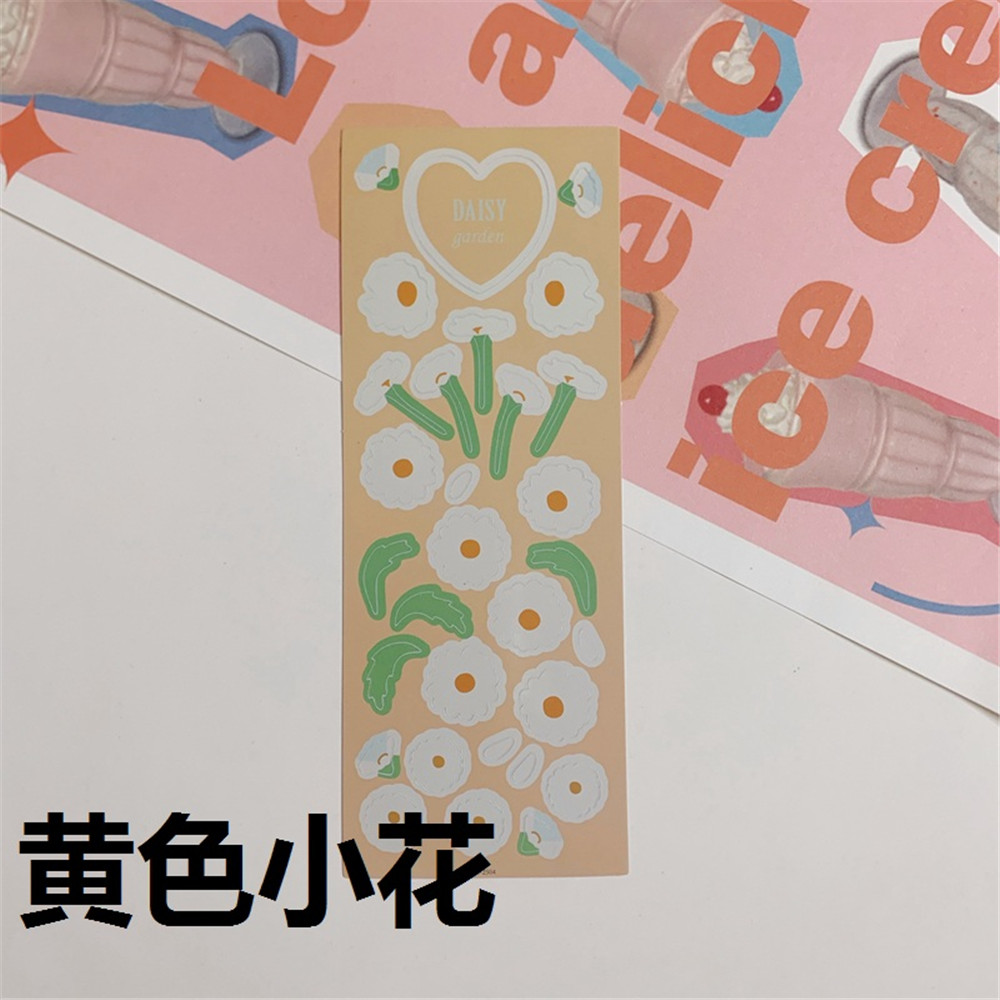 【TERSEDIA &amp; COD】1 Lembar Stiker Pita Motif Bintang Gaya Korea Untuk Dekorasi Diary Diy