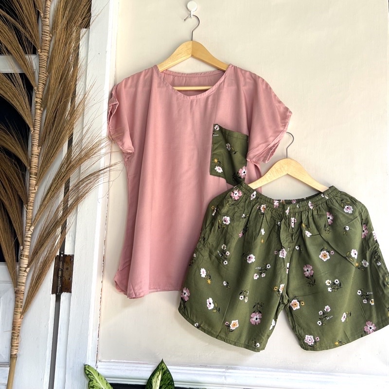 (rayon premium)/ homewear / Piyama dewasa / Baju tidur rayon / babydoll rayon / piyama rayon / set piyama motif / daster rayon / daster / kemeja rayon / set kemeja/ piyama murah/ daster murah-37