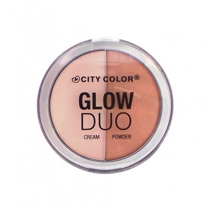 CITY COLOR GLOW DUO HIGHLIGHT CREAM POWDER