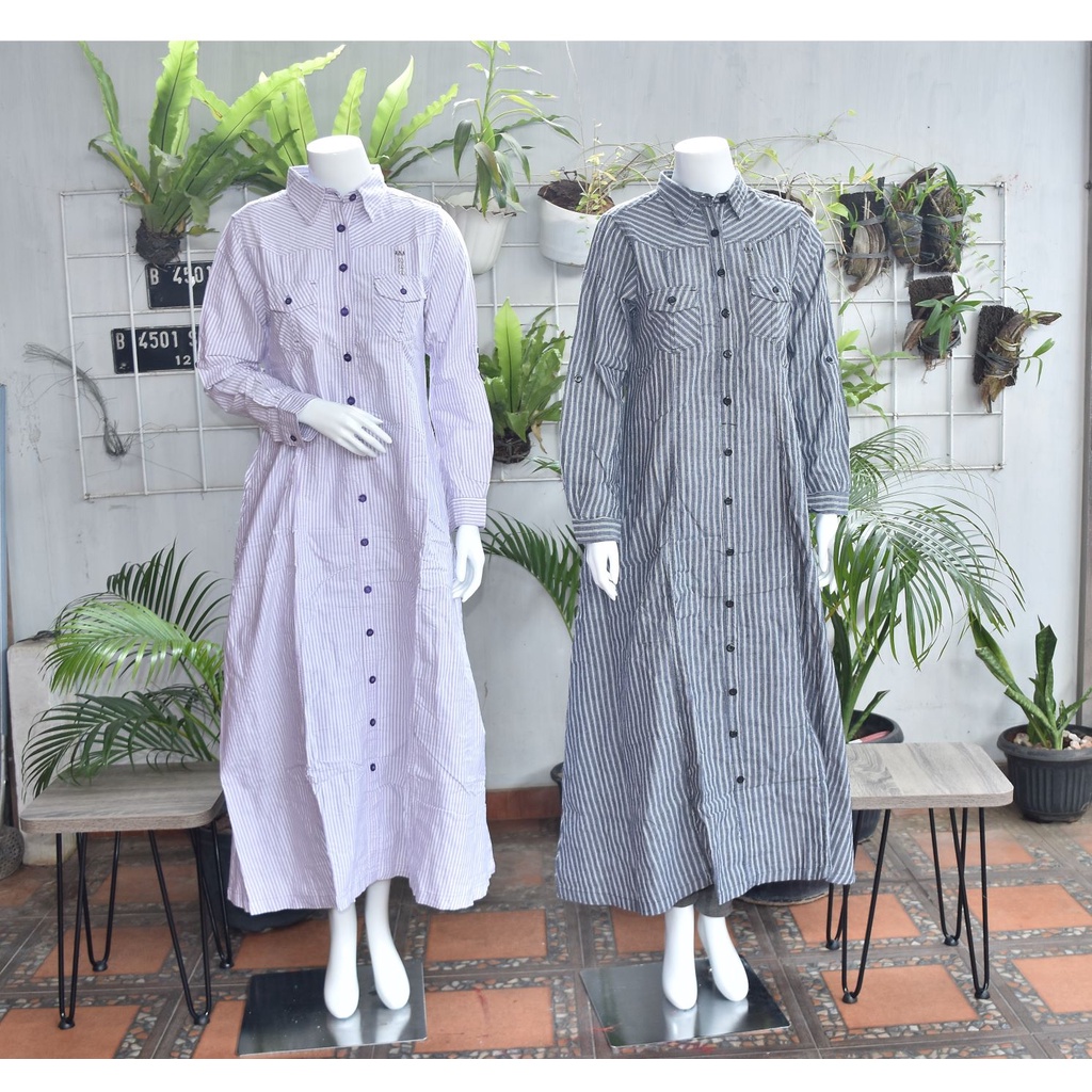 Gamis  jsa /  Delisa Full Kancing Bahan Katun / Gamis Dewasa Remaja / Baju Atasan wanita / Gamis Mot