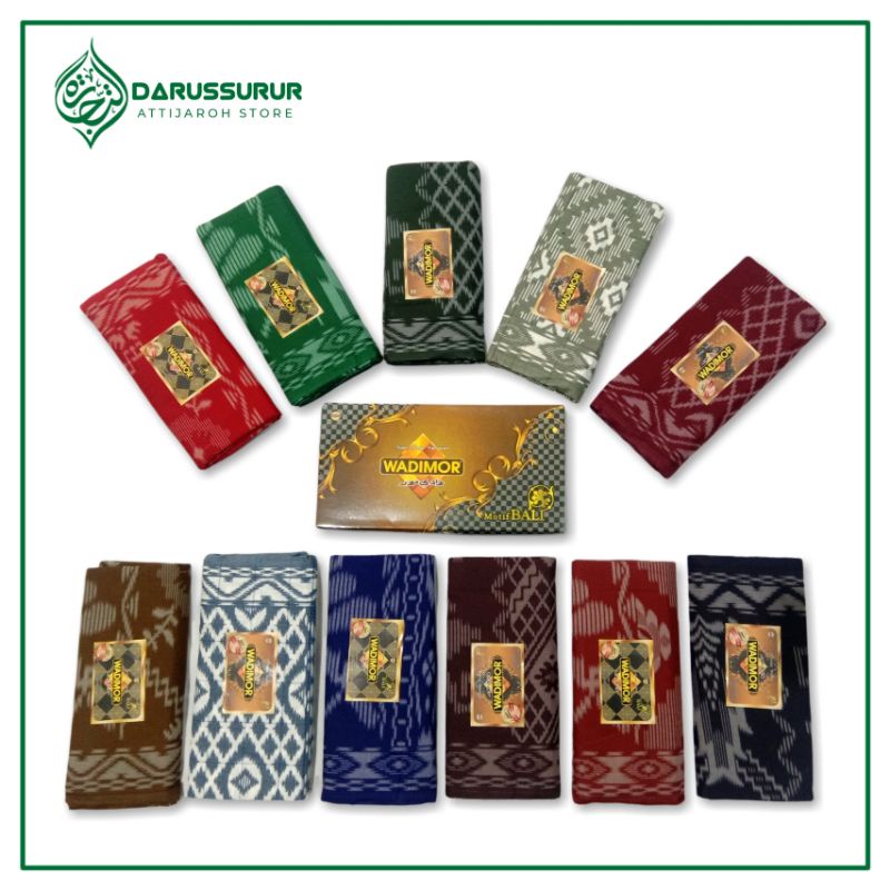 Wadimor Motif Bali | Sarung Wadimor Motif Bali | Sarung Wadimor | Sarung Tenun Wadimor